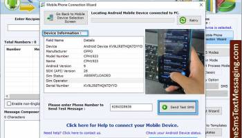 Contact for Online Text Messaging screenshot