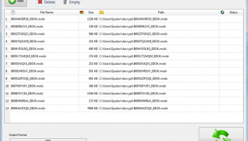 Epubor Kindle to PDF Converter screenshot