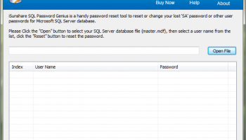 SQL Password Genius screenshot