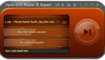 Open DVD ripper screenshot