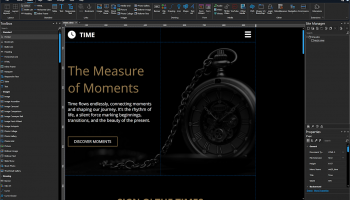 WYSIWYG Web Builder screenshot