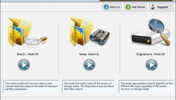 NTFS Data Recovery screenshot
