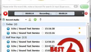 AthTek Skype Recorder screenshot