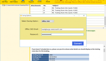 EML to Office 365 Converter screenshot