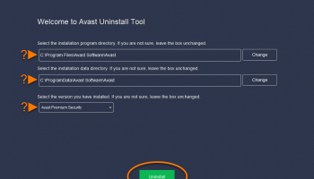 Avast Clear screenshot