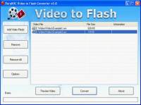 AVI to Flash Converter screenshot