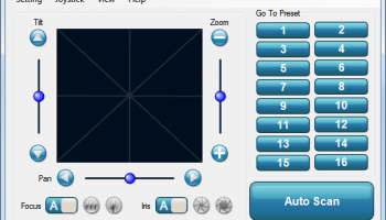 PTZ Controller screenshot