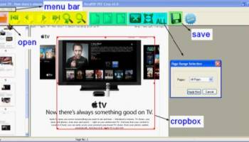 VeryPDF Advanced PDF Page Crop screenshot
