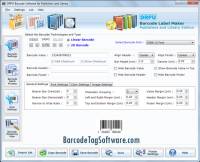 Barcode Tag Maker Software screenshot