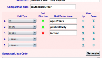 Comparator Cutter screenshot