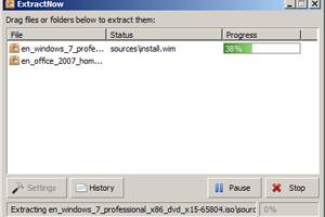 ExtractNow screenshot