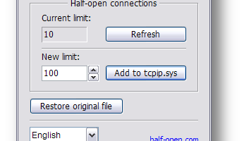 Half-Open Limit Fix screenshot
