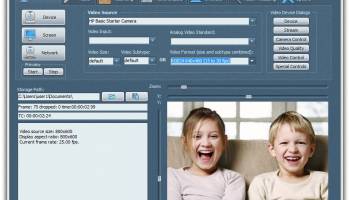 Webcam/Screen Video Capture Free screenshot