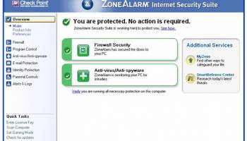 ZoneAlarm Security Suite 2010 screenshot