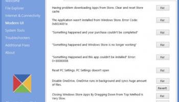 FixWin for Win 8 screenshot