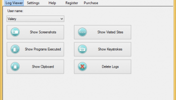 WebCheck Parental Monitor screenshot