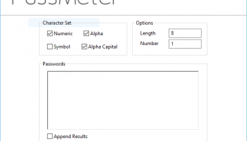 PassMeter screenshot
