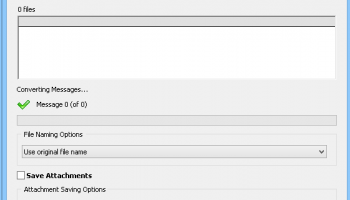 Transfer EML Files to PDF screenshot