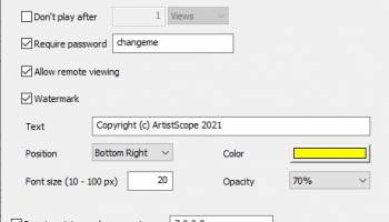 Copysafe Video Protection screenshot
