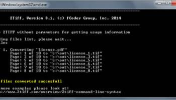 2TIFF screenshot