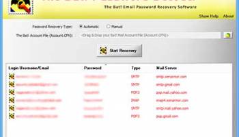 The Bat Password Decoder screenshot