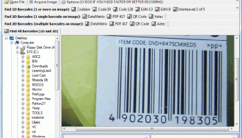 Bytescout BarCode Reader screenshot