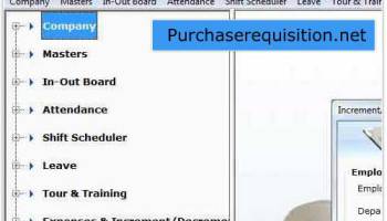 Employees Payroll Software screenshot