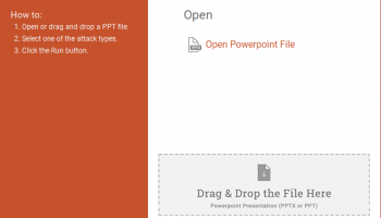 Free PowerPoint Password Unlocker screenshot