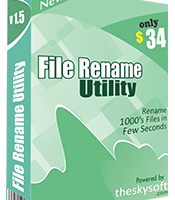 File Rename Utility screenshot