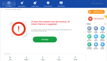 Wise Care 365 Free screenshot