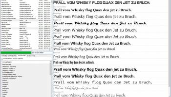 dp4 Font Viewer screenshot