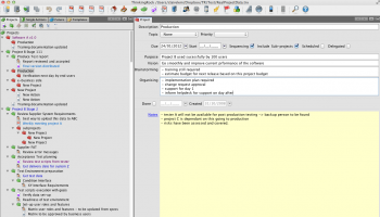 ThinkingRock screenshot