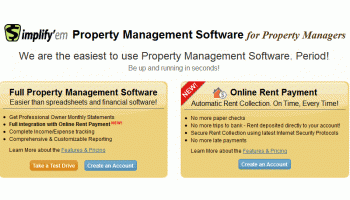 Property Management Software screenshot