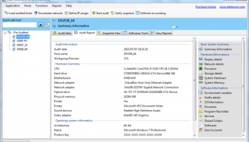 Steel Network Inventory screenshot