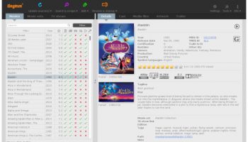 tinyMediaManager screenshot