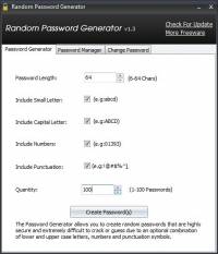 Random Password Generator screenshot
