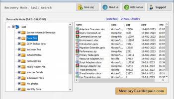Data Restore Software screenshot