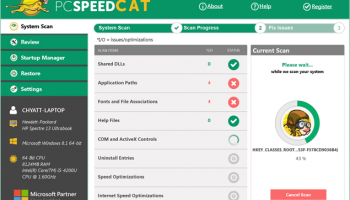 PC SpeedCAT screenshot