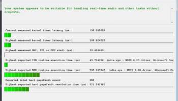 LatencyMon screenshot