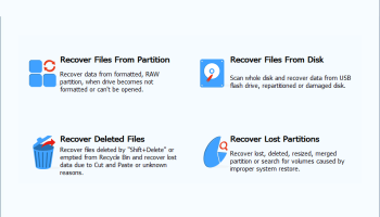 CuteRecovery (formerly EassosRecovery) screenshot