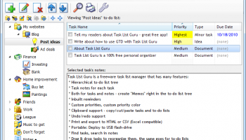 Task List Guru screenshot