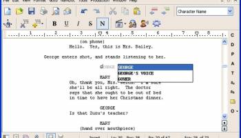 Movie Magic Screenwriter screenshot