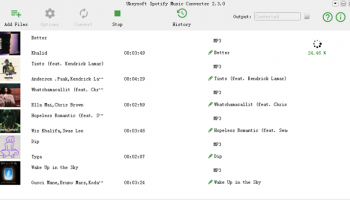 UkeySoft Spotify Music Converter screenshot