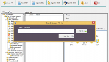 Softaken PST Recovery screenshot