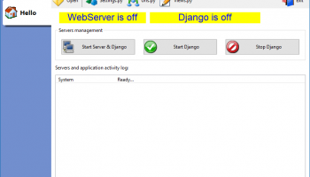 Django Dev. Web Unit screenshot