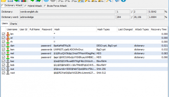 JRecoverer for Linux Passwords screenshot