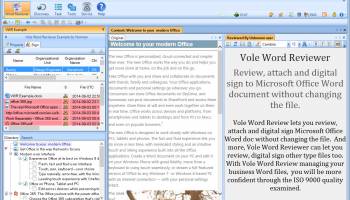 Vole Word Reviewer Portable screenshot
