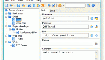 AnyPassword screenshot