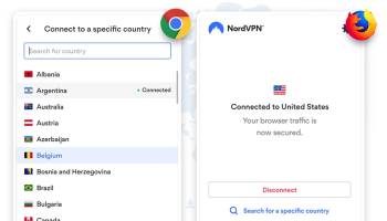 NordVPN for Chrome screenshot