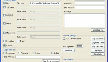 .NET Logging Library screenshot